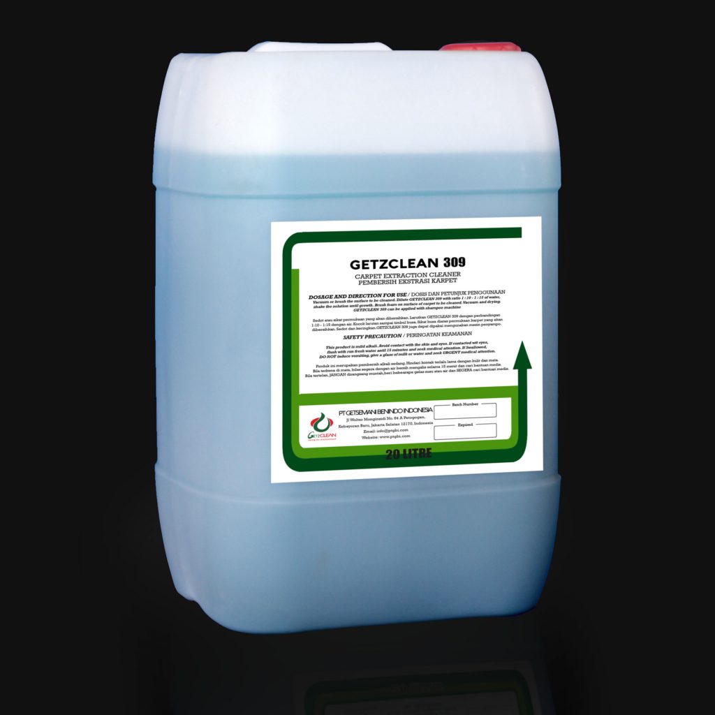 GETZCLEAN 309 carpet upholstery cleaner