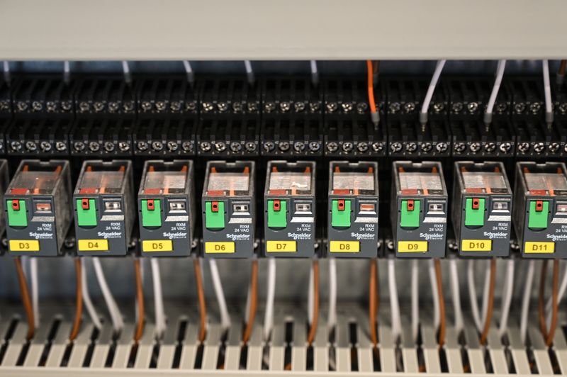 Electrical panel and industrial wiring